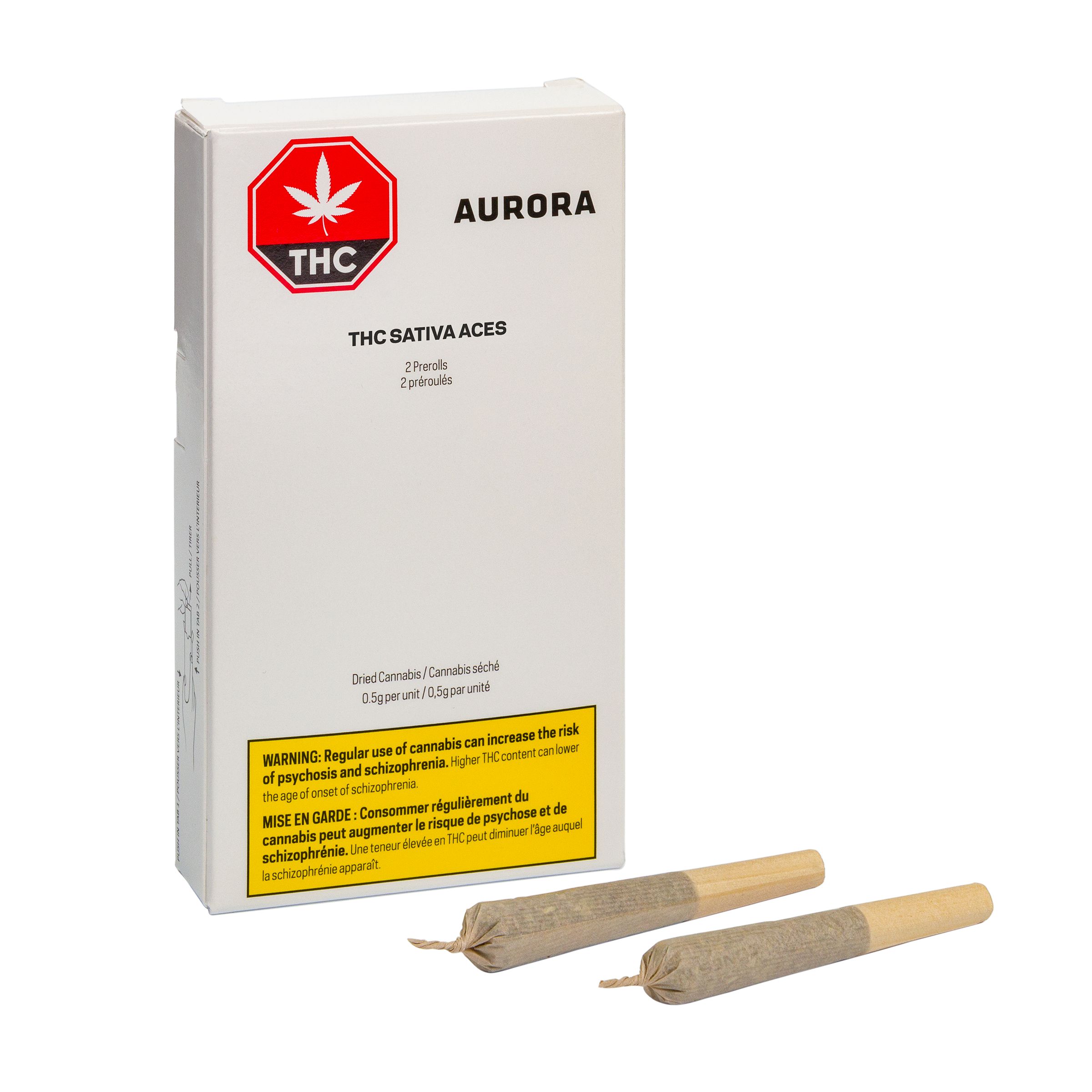 AURORA CANNABIS ENTERPRISES - THC Sativa Aces Pre-Roll - Aurora
