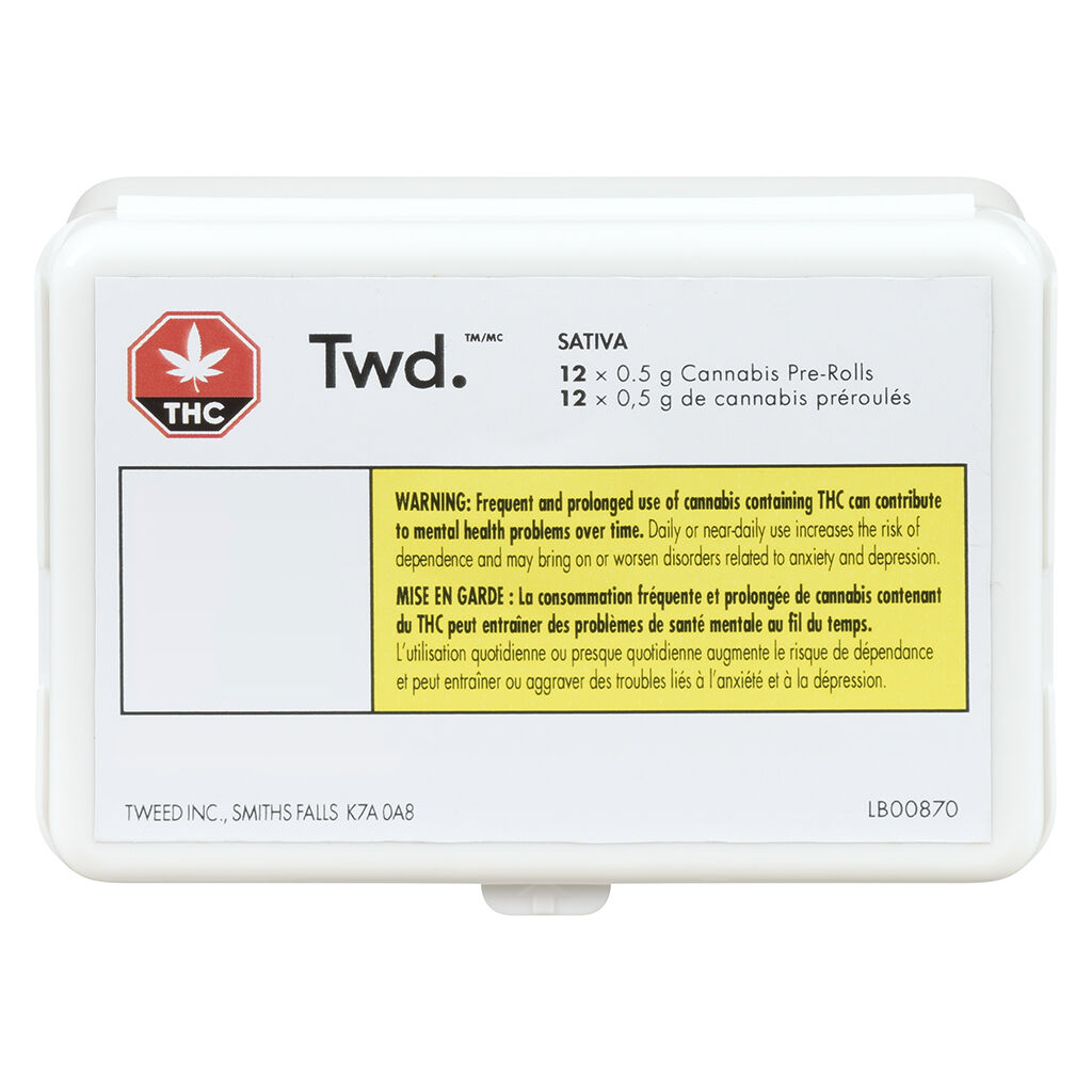 CANOPY GROWTH CORP. - Twd. Sativa Pre-Roll