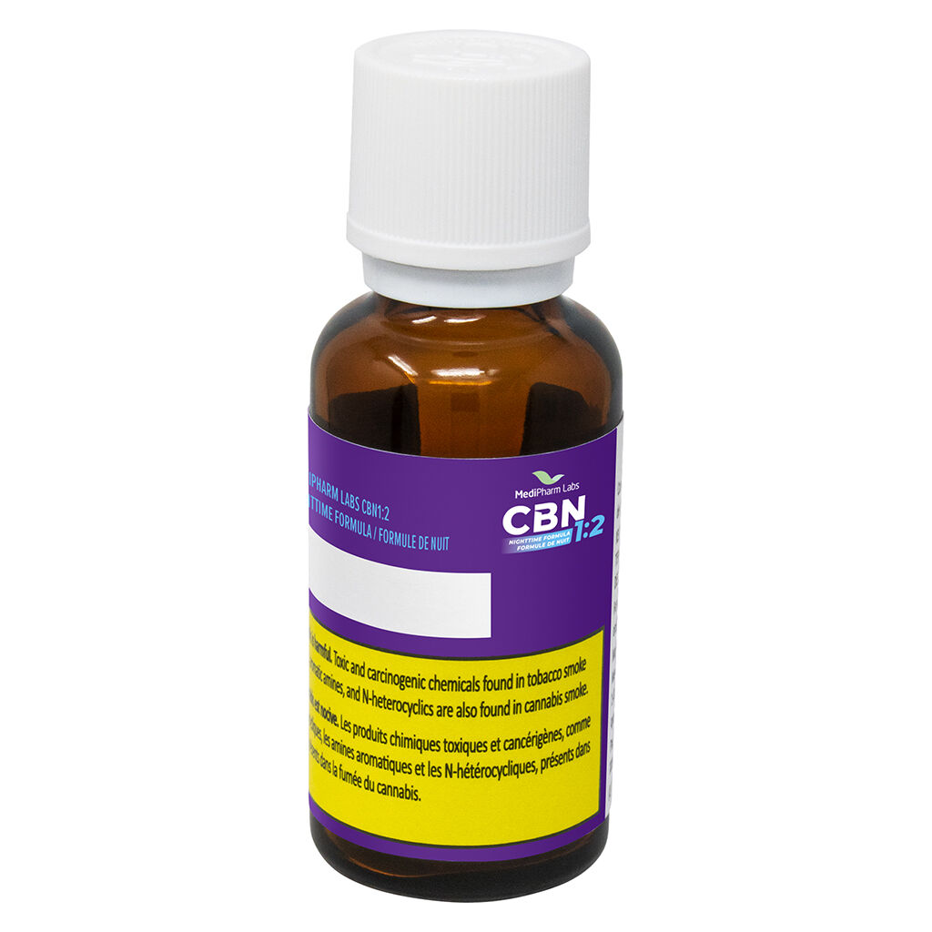 MediPharm Labs - CBN 1:2 NightTime Formula Oil 30ml Main Image