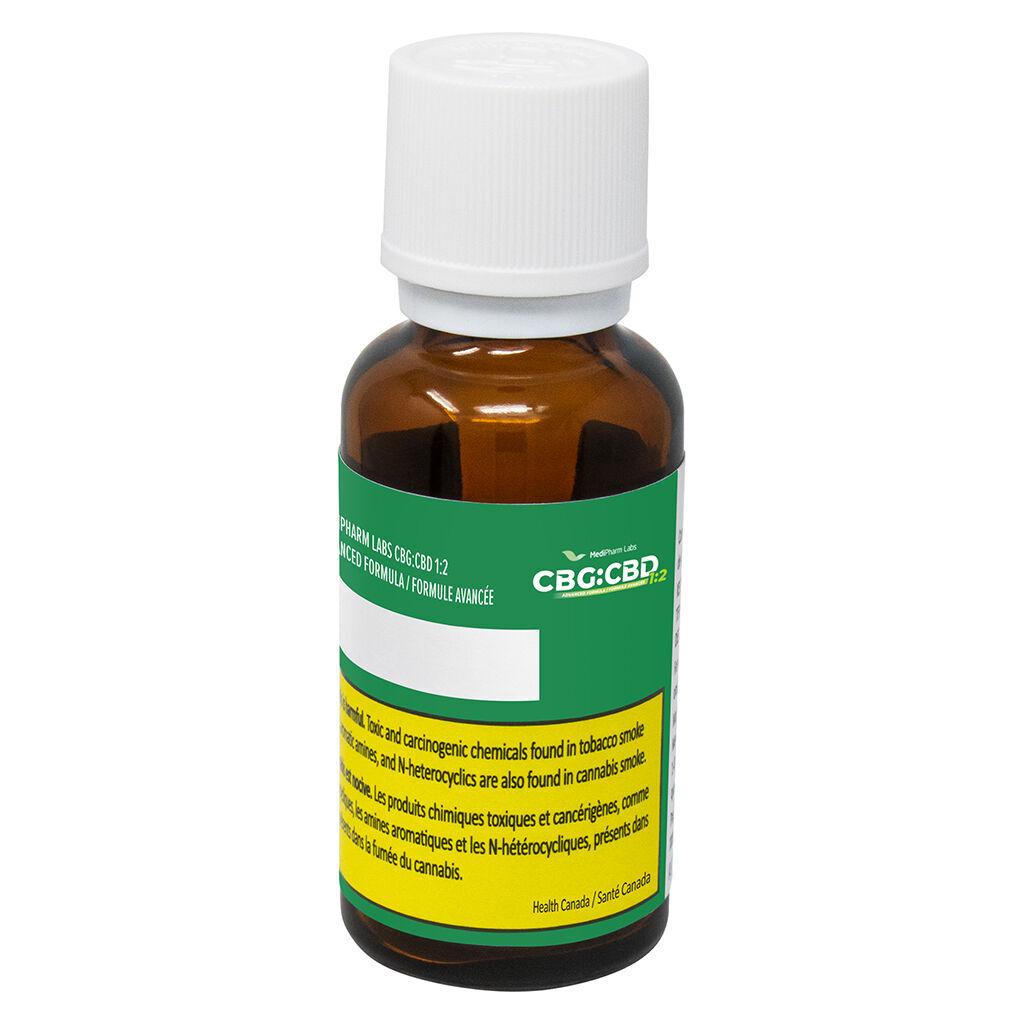 Product image 1:2 CBG:CBD Advanced Formula Oil 1