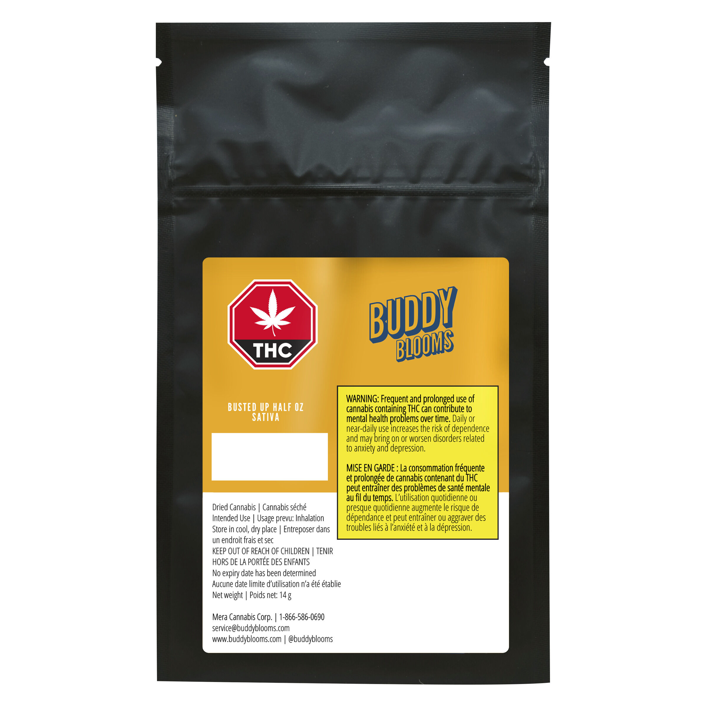 Busted Up Half oz Sativ