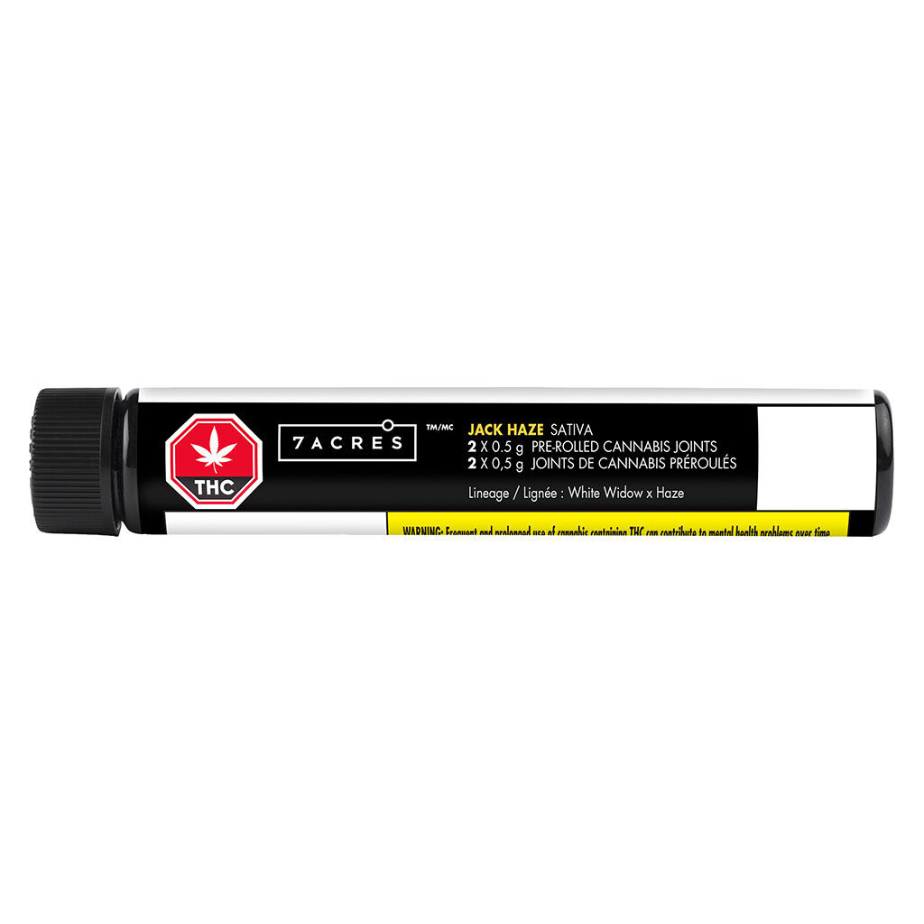 7ACRES - Jack Haze 2x0.5g Pre-Rolls Main Image