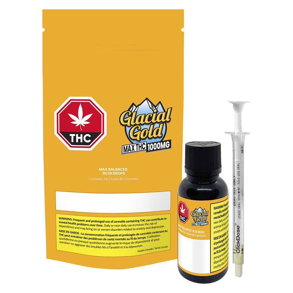 Glacial Gold - MAX Balanced 30:30 Drops