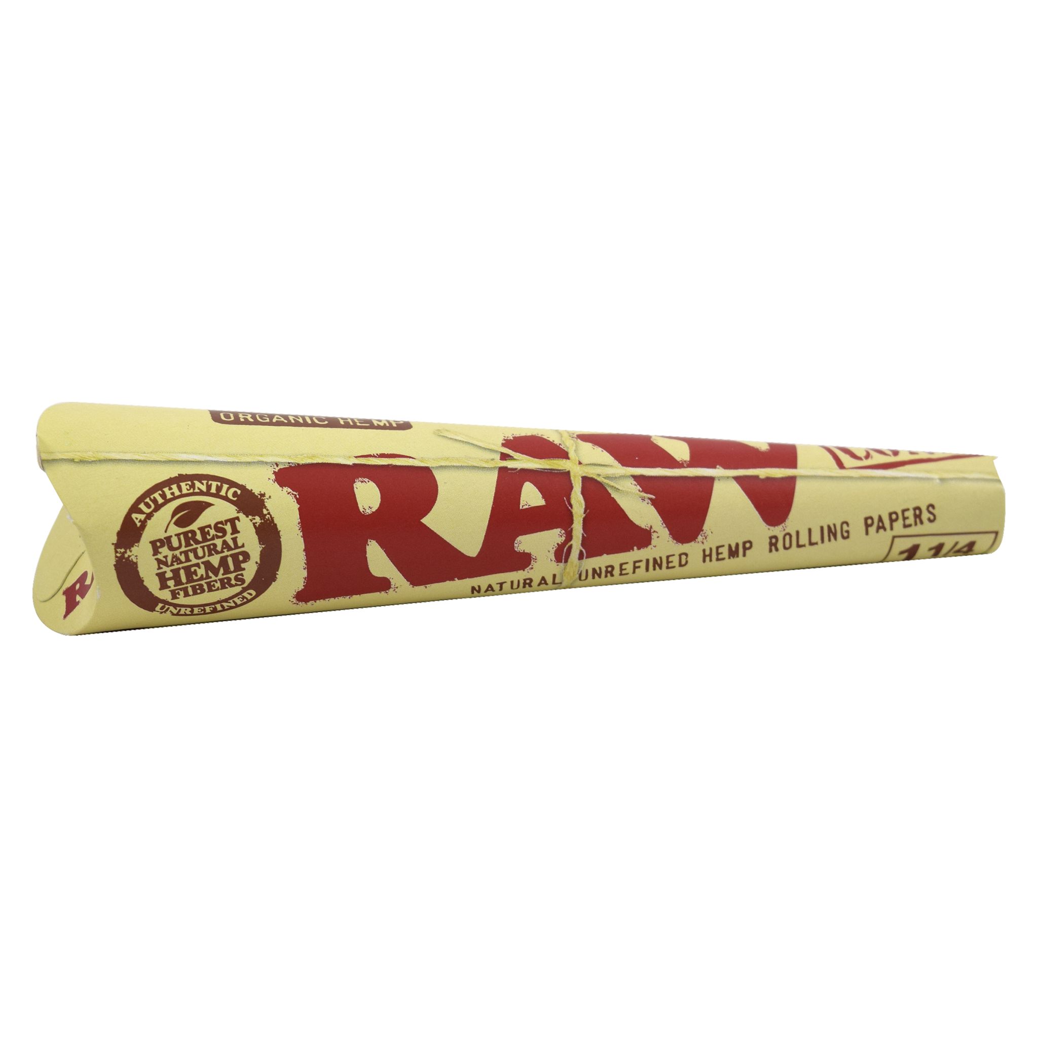 RAW Organic Hemp 1 1/4 Cones