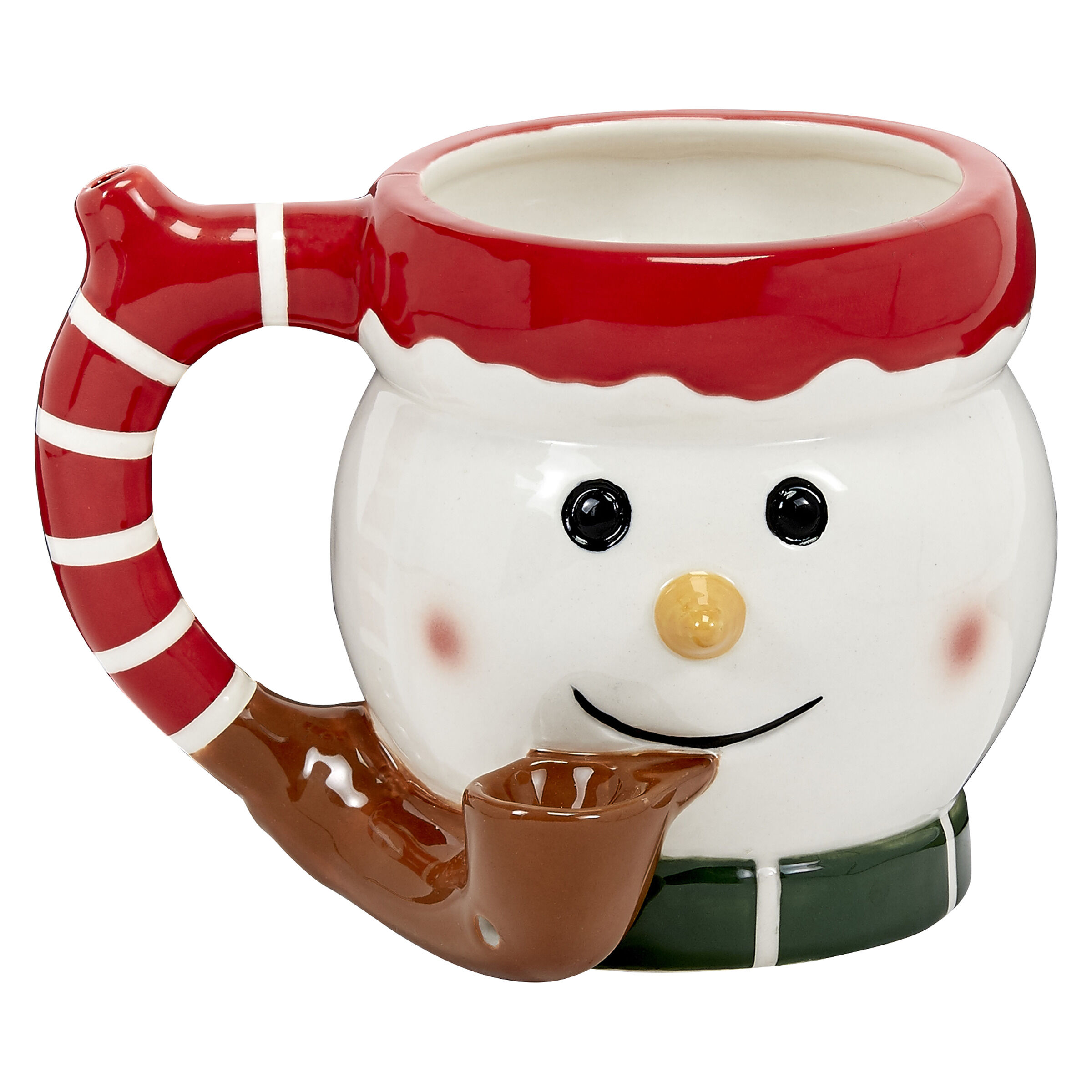 Product image Snowman Ceramic Mug with Pipe  OS 1
