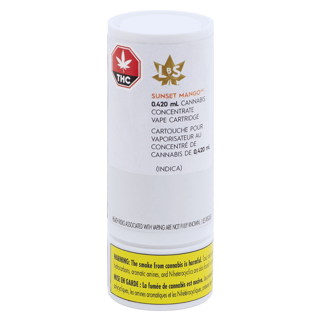 CANOPY GROWTH CORP. - Sunset Mango 510 Thread Cartridge - LBS