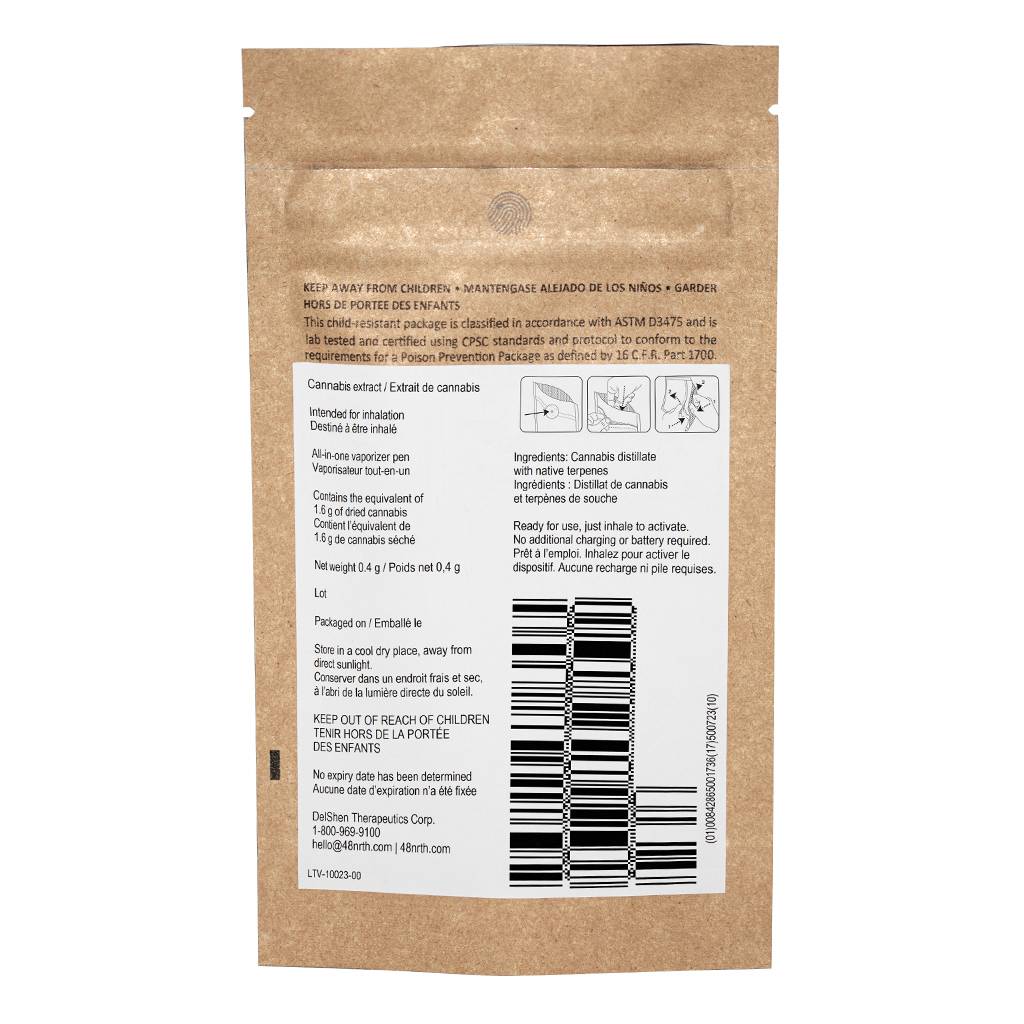 DELSHEN THERAPEUTICS CORP. - Green Crush Disposable Pen - 48North