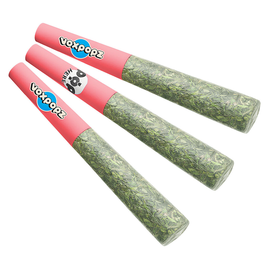 Product image Vox Popz - Watermelon Punch Crushable Infused Pre-Roll - 3x0.5g 1