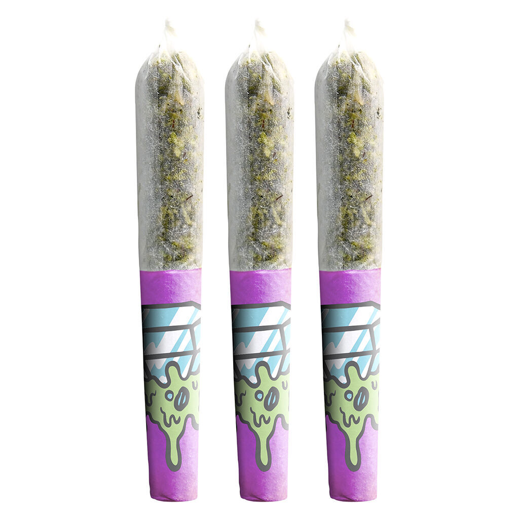 Rizzlers - Diamond Handz - Pearadise Dream Diamond Infused Pre-Roll - 3x0.45g