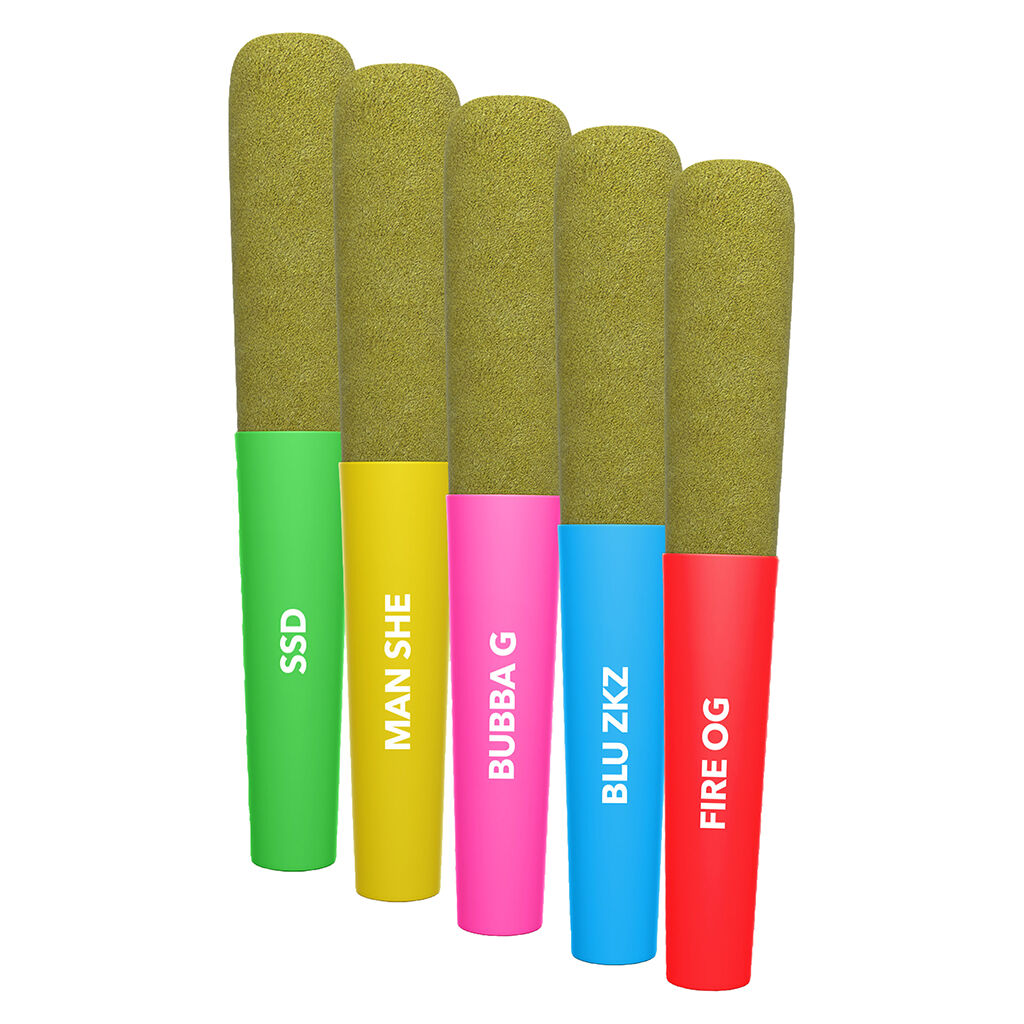 Product image Baby Jeeter  Liquid Diamond Infused MultiPack PreRoll  5x 1