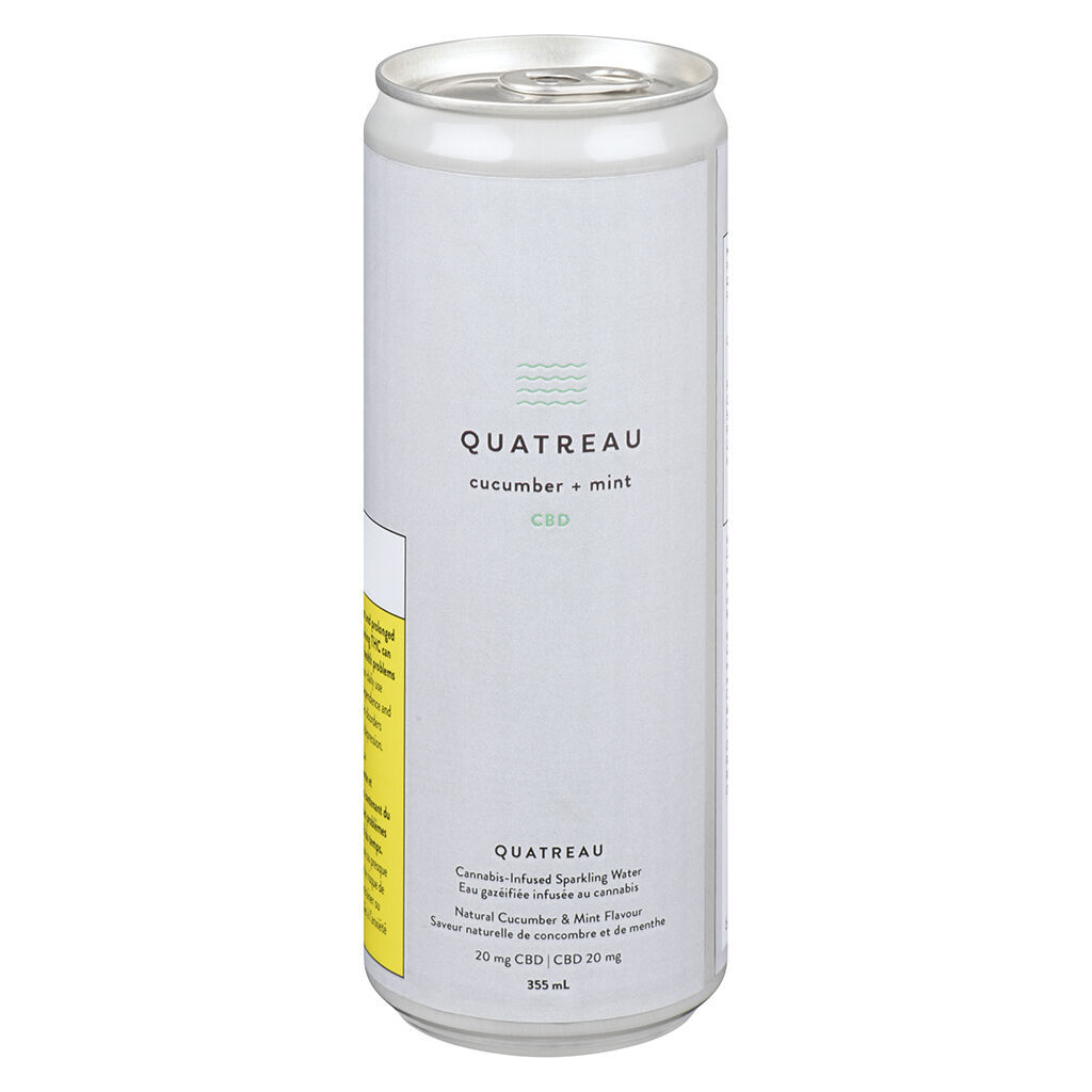 Cucumber & Mint Sparkling Water 1x355ml Beverages