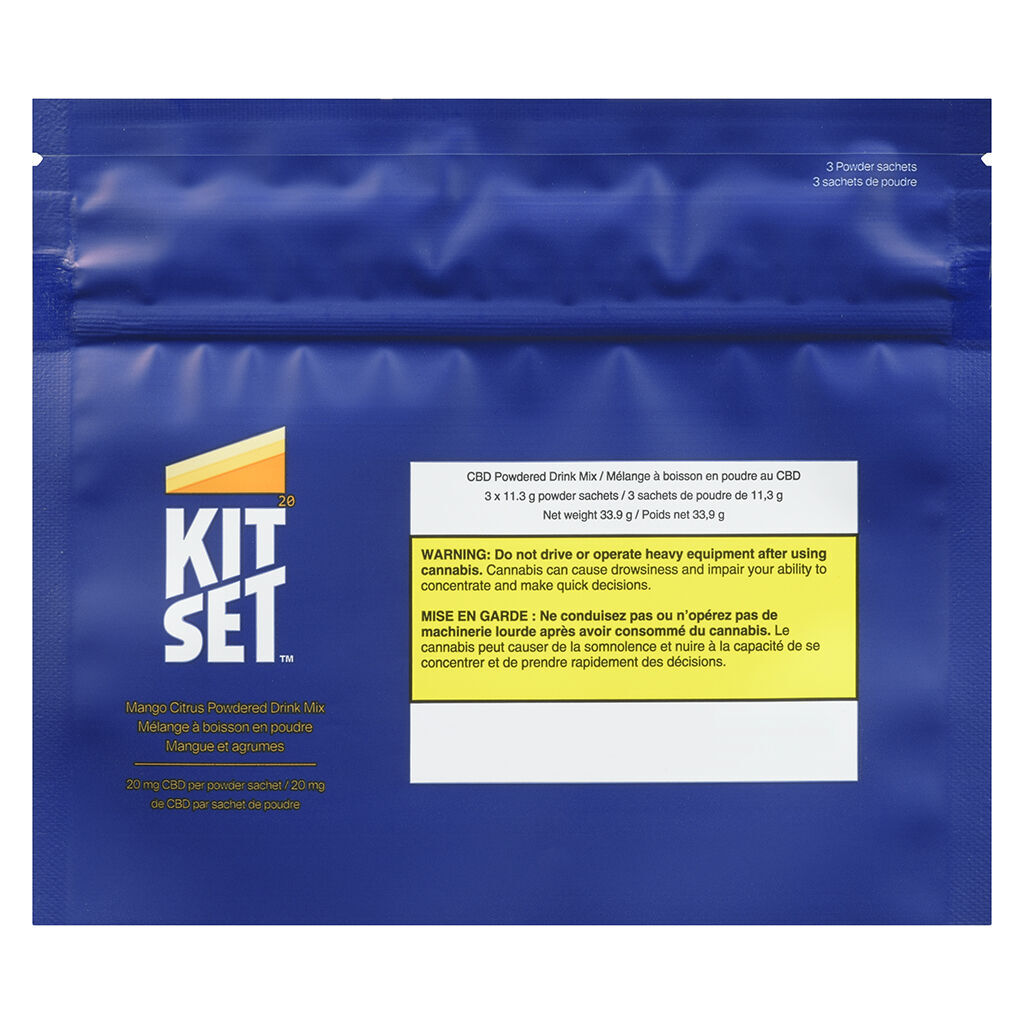 Mango Citrus CBD Powdered Drink Mix