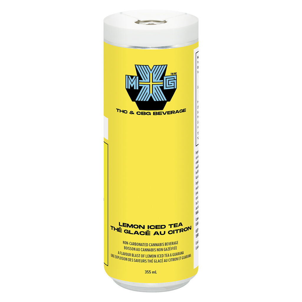 XMG - Lemon Iced Tea THC + CBG + Guarana 355ml Main Image