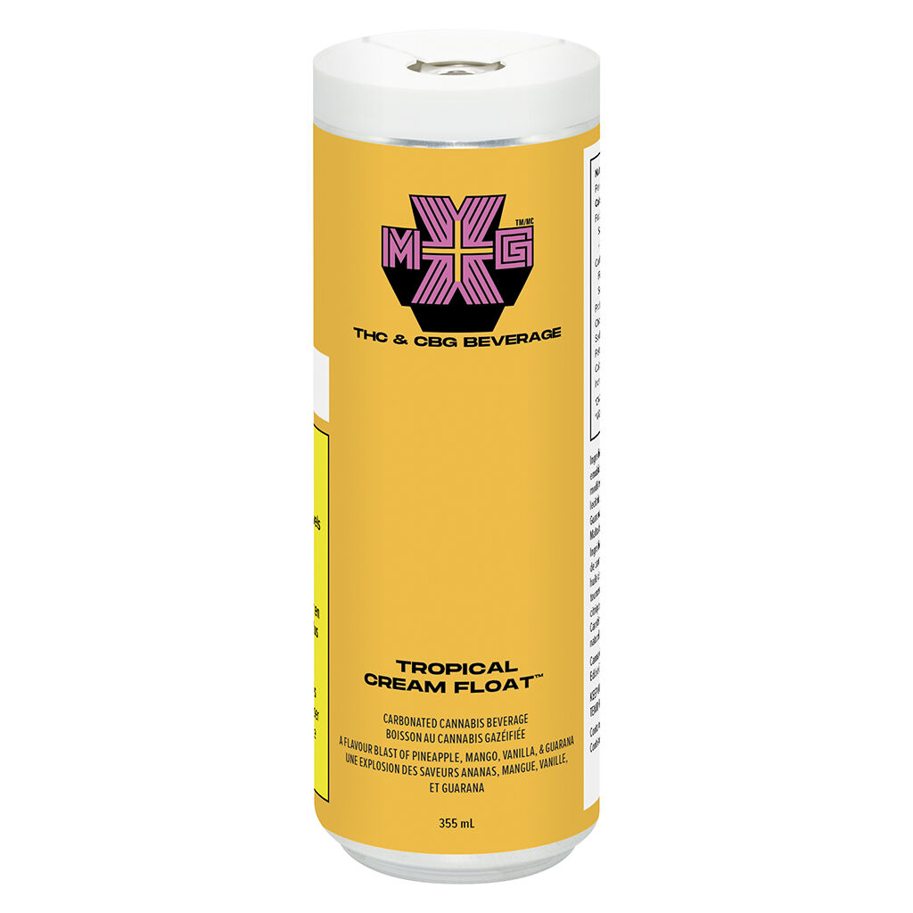 Tropical Cream Float THC + CBG + Guarana 355ml