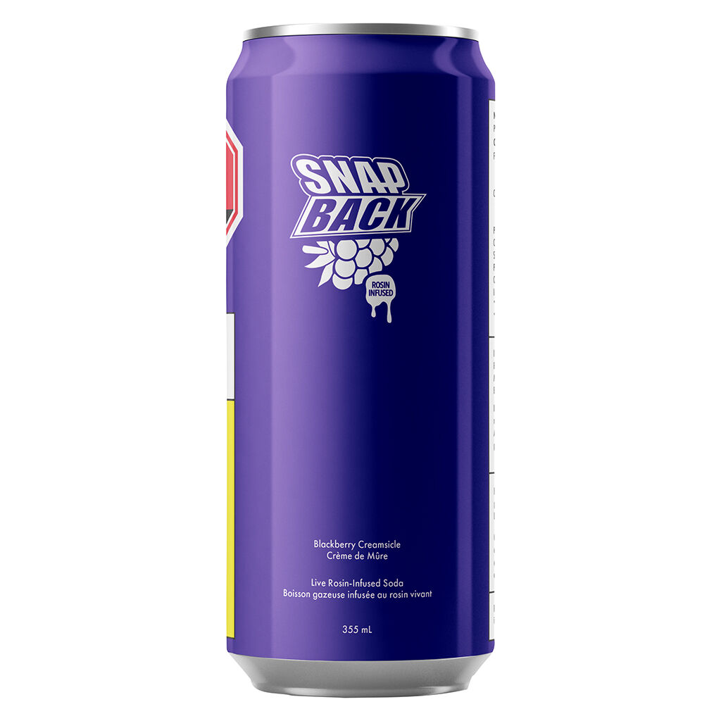 Snap Back - Blackberry Vanilla Cream - 355ml