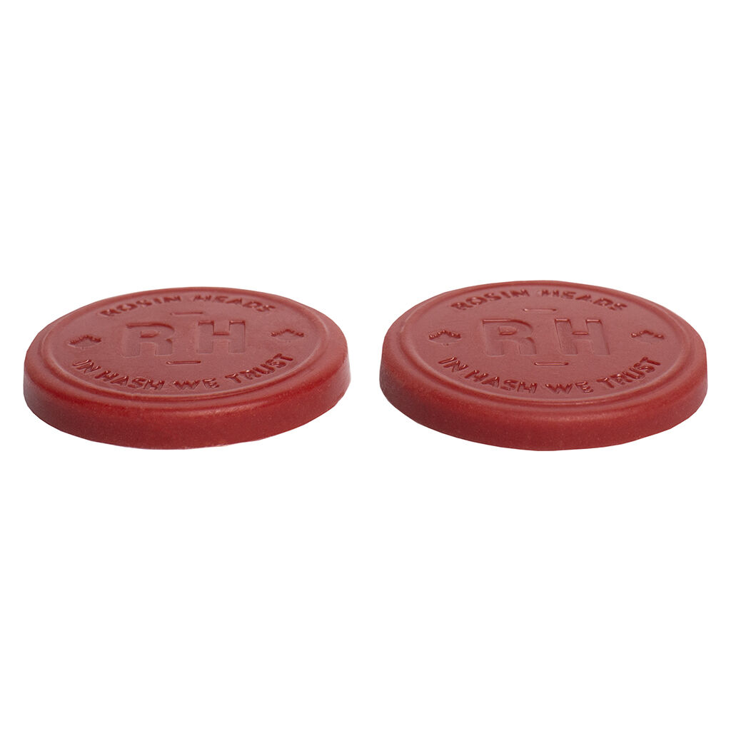 Product image Rosin Heads - Hash Rosin Coins - Strawberry - 2 Pack 1