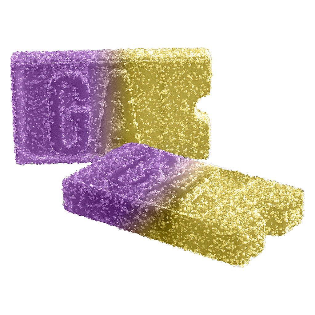 Product image Passion Fruit Mango Soft Chew  1:1 THC:CBG  2x 1