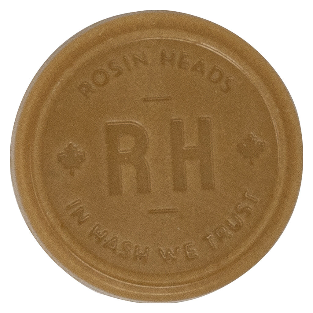 Rosin Heads - Hash Rosin Coins - Caramel Coffee Crunch