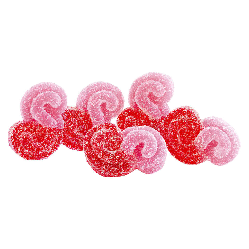 Product image SOURZ by Spinach - Strawberry Watermelon 4:1 CBG THC Gummies 1