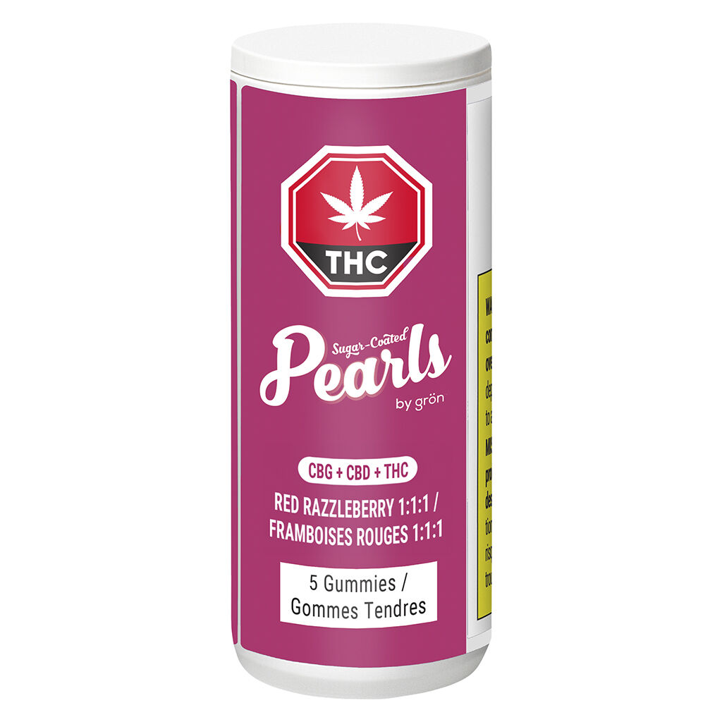 Red Razzleberry 1:1:1 CBG/CBD/THC  5 Pack