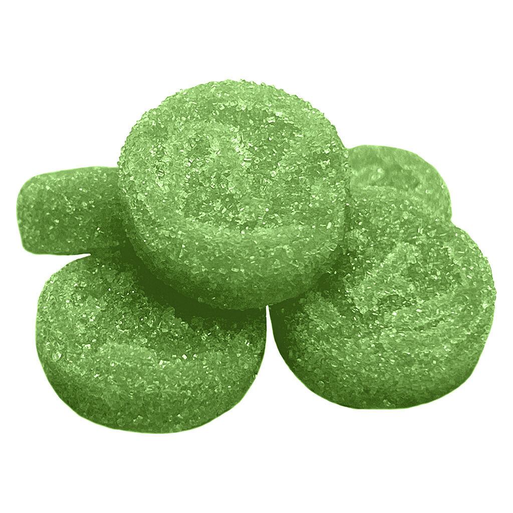 Green Apple Balanced THC:CBD Gummies 5 Pack Soft Chews