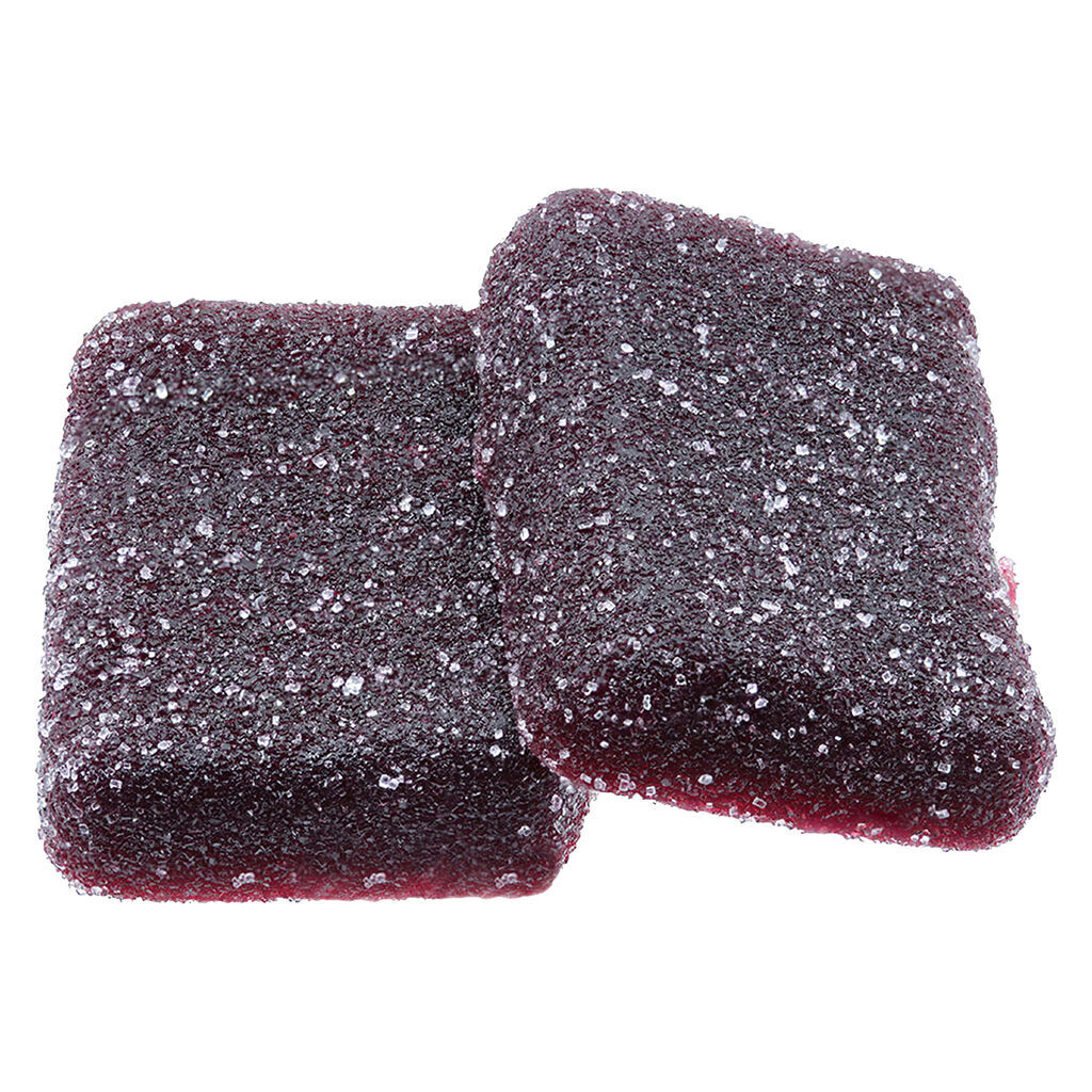 Real Fruit Elderberry Gummies 2:1 THC:CBN 2 Pack Soft Chews