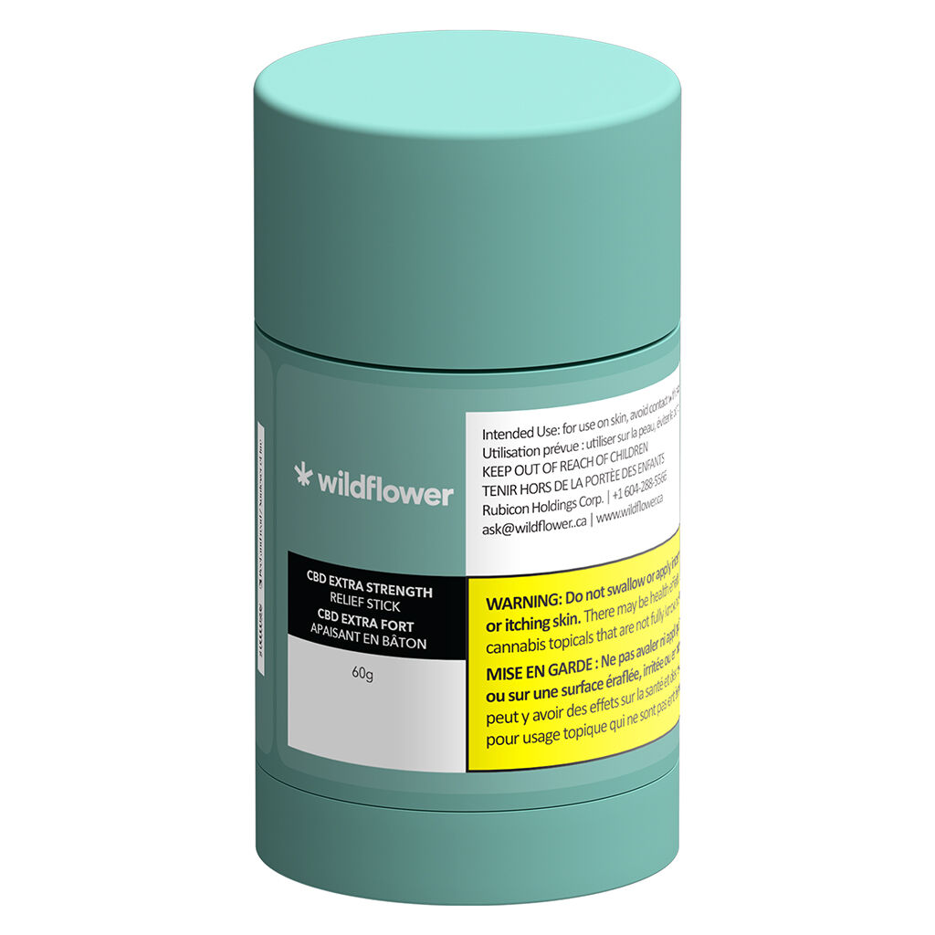 Wildflower - CBD Extra Strength Relief Stick 60g Main Image